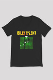 Billy Talent Siyah Unisex V Yaka Tişört T-Shirt