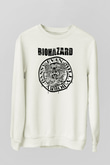 Biohazard Beyaz Unisex Sweatshirt