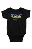 Bionic Commando Siyah Bebek Body - Zıbın