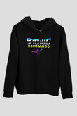 Bionic Commando Siyah Unisex Hoodie