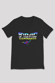 Bionic Commando Siyah Unisex  V Yaka Tişört