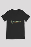 Bionic Commando Siyah Unisex V Yaka Tişört T-Shirt