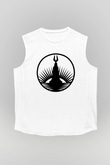 BioShock Beyaz Unisex Kolsuz Tişört