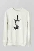BioShock Beyaz Unisex Sweatshirt