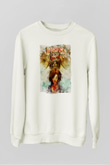 BioShock Beyaz Unisex Sweatshirt