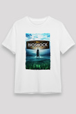 BioShock Beyaz Unisex Tişört T-Shirt