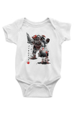 Bioshock James Baskılı Beyaz Unisex Bebek Body - Zıbın
