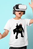 Bioshock James Baskılı Beyaz Unisex Beyaz Çocuk Tişört - Tshirt
