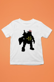 Bioshock James Baskılı Beyaz Unisex Beyaz Çocuk Tişört - Tshirt