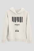 Bioshock James Baskılı Beyaz Unisex Kapüşonlu Sweatshirt
