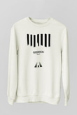 Bioshock James Baskılı Beyaz Unisex Sweatshirt