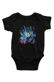 Bioshock James Baskılı Unisex Siyah Bebek Body - Zıbın