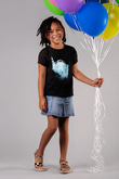 Bioshock James Baskılı Unisex Siyah Çocuk Tişört - Tshirt
