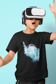 Bioshock James Baskılı Unisex Siyah Çocuk Tişört - Tshirt