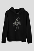 Bioshock James Baskılı Unisex Siyah Kapüşonlu Sweatshirt