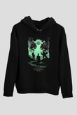 Bioshock James Baskılı Unisex Siyah Kapüşonlu Sweatshirt