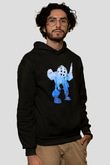 Bioshock James Baskılı Unisex Siyah Kapüşonlu Sweatshirt
