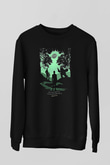 Bioshock James Baskılı Unisex Siyah Sweatshirt