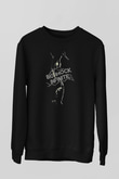 Bioshock James Baskılı Unisex Siyah Sweatshirt