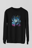 Bioshock James Baskılı Unisex Siyah Sweatshirt