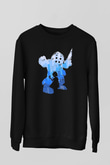 Bioshock James Baskılı Unisex Siyah Sweatshirt