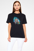 Bioshock James Baskılı Unisex Siyah Tişört - Tshirt