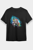 Bioshock James Baskılı Unisex Siyah Tişört - Tshirt