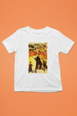 Bir Zamanlar Batıda (Once Upon a Time in the West) Baskılı Beyaz Çocuk Tişört