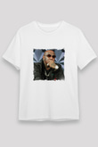 Birdman Baskılı Unisex Beyaz Tişört