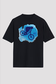 Bisiklet Siyah Unisex Tişört T-Shirt - TişörtFabrikası