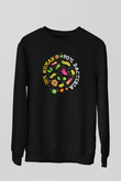 Biyolog Siyah Unisex Sweatshirt