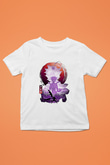 Black Clover Baskılı Beyaz Unisex Beyaz Çocuk Tişört - Tshirt