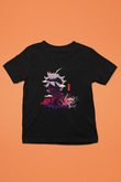 Black Clover Baskılı Unisex Siyah Çocuk Tişört - Tshirt