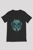 Black Dahlia Murder Siyah Unisex V Yaka Tişört T-Shirt