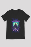 Black Dahlia Murder Siyah Unisex V Yaka Tişört T-Shirt