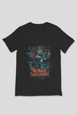 Black Dahlia Murder Siyah Unisex V Yaka Tişört T-Shirt