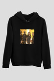 Black Eyed Peas Baskılı Unisex Siyah Hoodie
