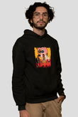 Black Eyed Peas Baskılı Unisex Siyah Hoodie