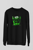 Black Eyed Peas Baskılı Unisex Siyah Sweatshirt