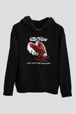 Black Eyed Peas Siyah Unisex Kapüşonlu Sweatshirt