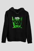 Black Eyed Peas Siyah Unisex Kapüşonlu Sweatshirt