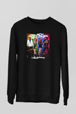 Black Eyed Peas Siyah Unisex Sweatshirt