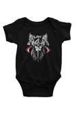 Black Label Society Baskılı Siyah Bebek Body - Zıbın