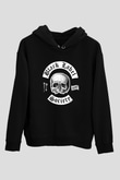 Black Label Society Baskılı Unisex Siyah Hoodie