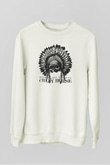 Black Label Society Beyaz Unisex Sweatshirt