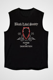 Black Label Society Siyah Unisex Kolsuz Tişört