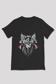 Black Label Society Siyah Unisex V Yaka Tişört T-Shirt