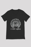 Black Label Society Siyah Unisex V Yaka Tişört T-Shirt