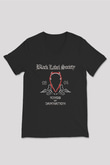 Black Label Society Siyah Unisex V Yaka Tişört T-Shirt