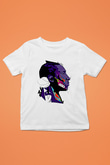 Black Mamba Baskılı Beyaz Unisex Beyaz Çocuk Tişört - Tshirt